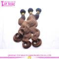 Virgin brazilian ombre color human hair weft, ombre hair weft